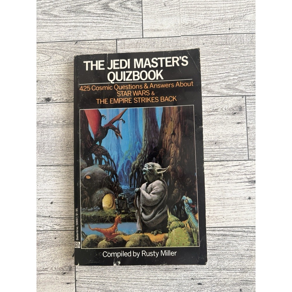 1982‎ Star Wars The Jedi Master's Quizbook - 1st Edition - Rusty Miller